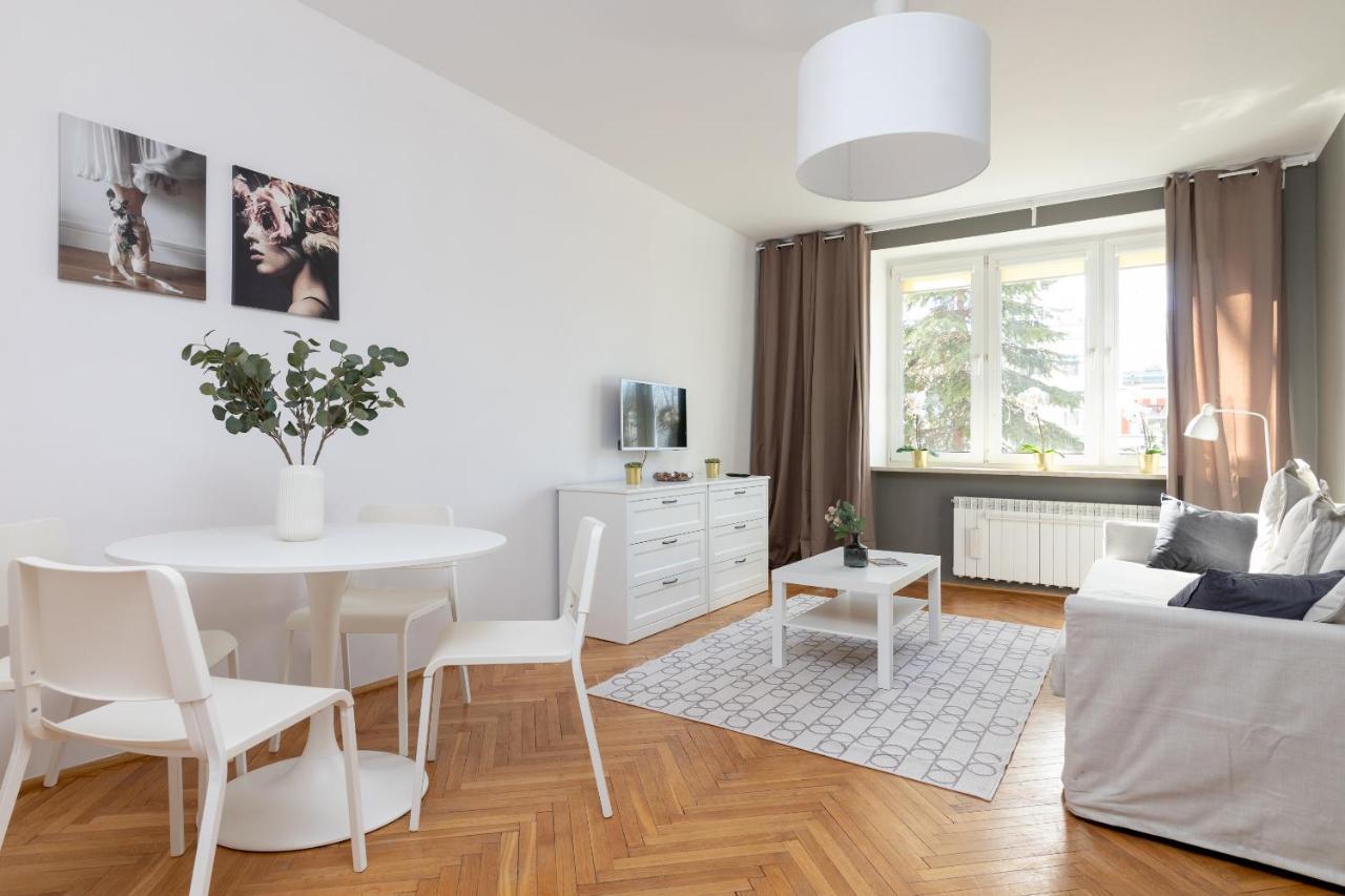 Saska Kepa Modern Apartment Warsaw Exterior photo